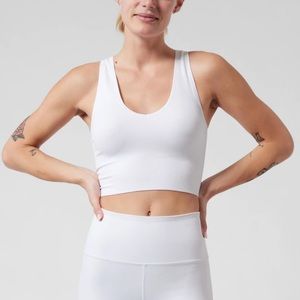 Athleta Aurora Seamless Crop Rib Tank